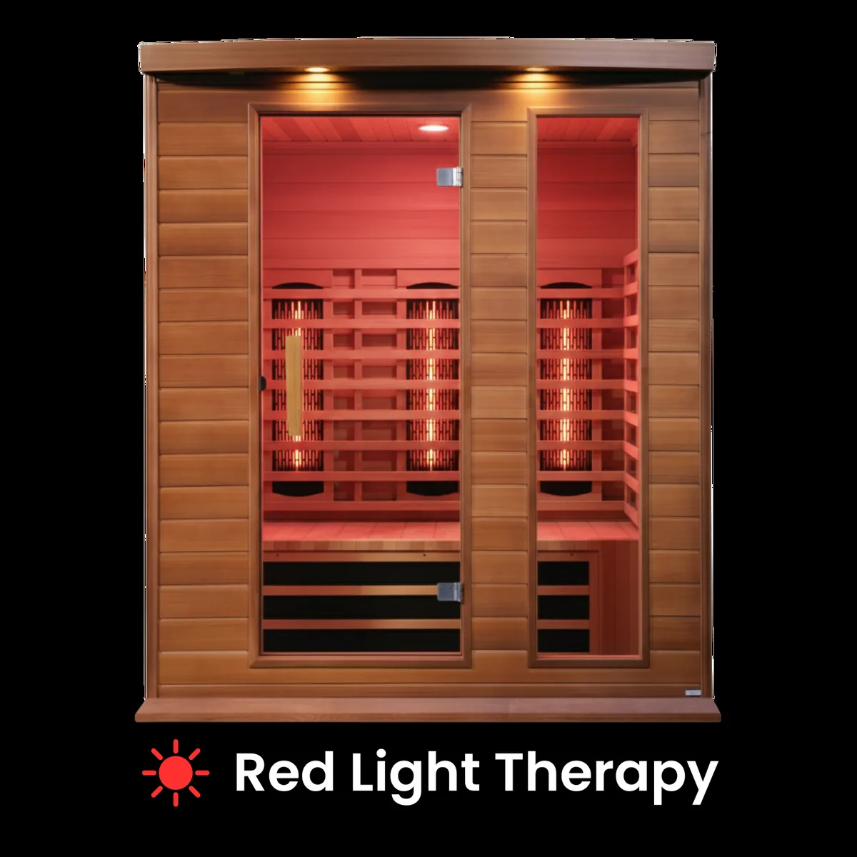 Affinity Full Spectrum Infrared Indoor Sauna - 3 Person by Salus Saunas