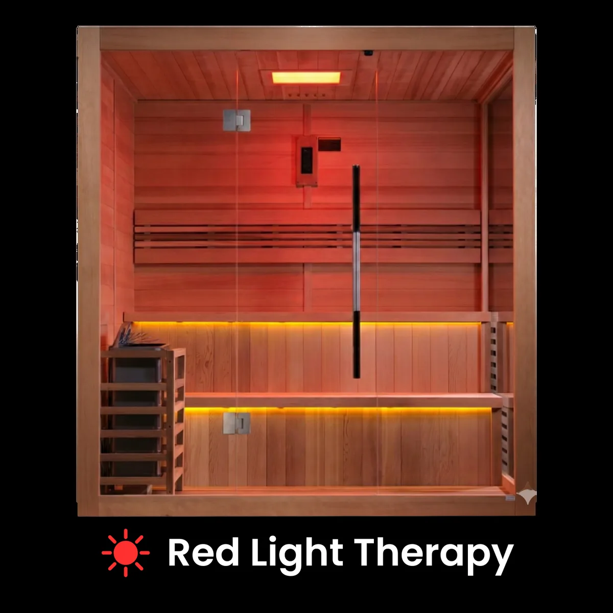 Charisma Traditional Indoor Sauna - 6 Person by Salus Saunas