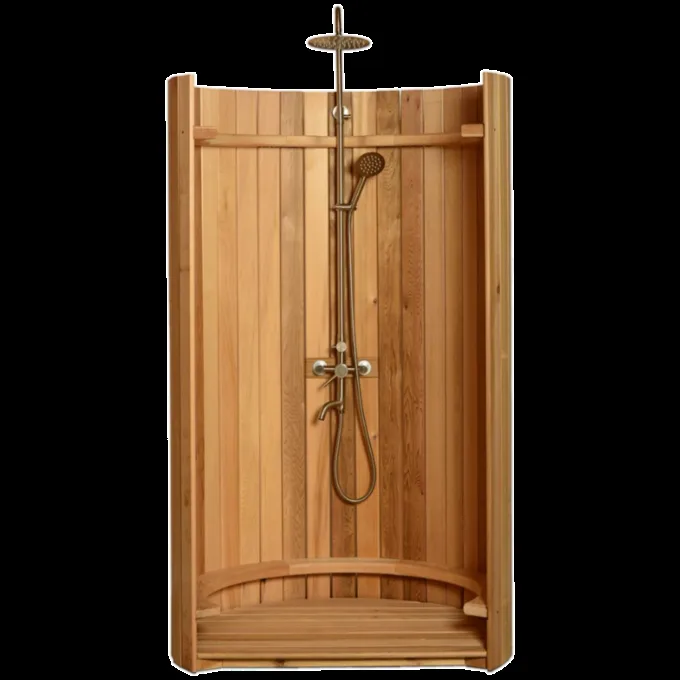 Ellipse Sauna Shower by Salus Saunas