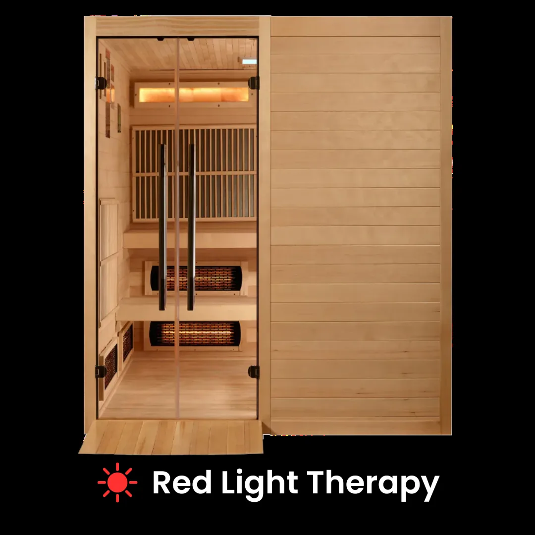 Harmony Hybrid Indoor Sauna - 6 Person by Salus Saunas