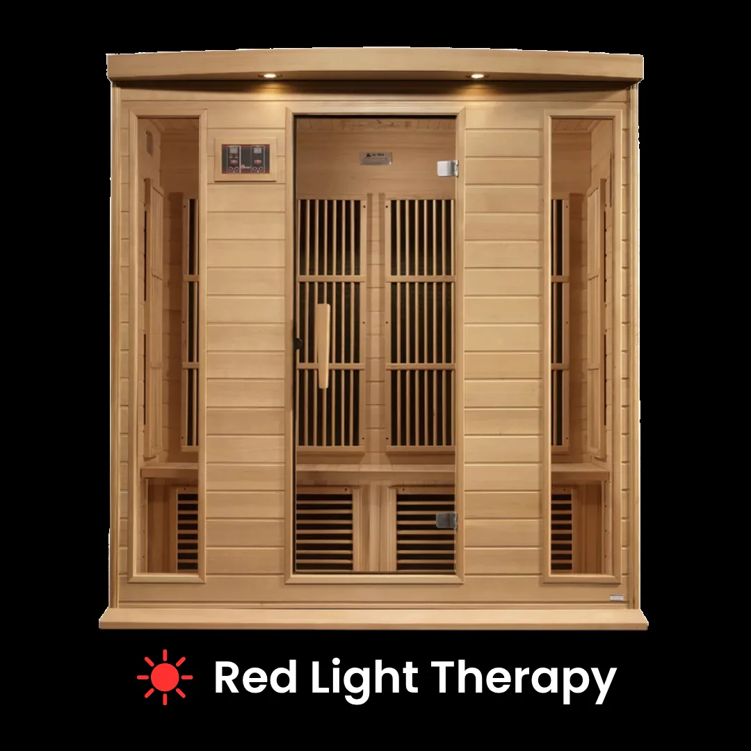 Luxen Far Infrared Indoor Sauna - 4 Person by Salus Saunas