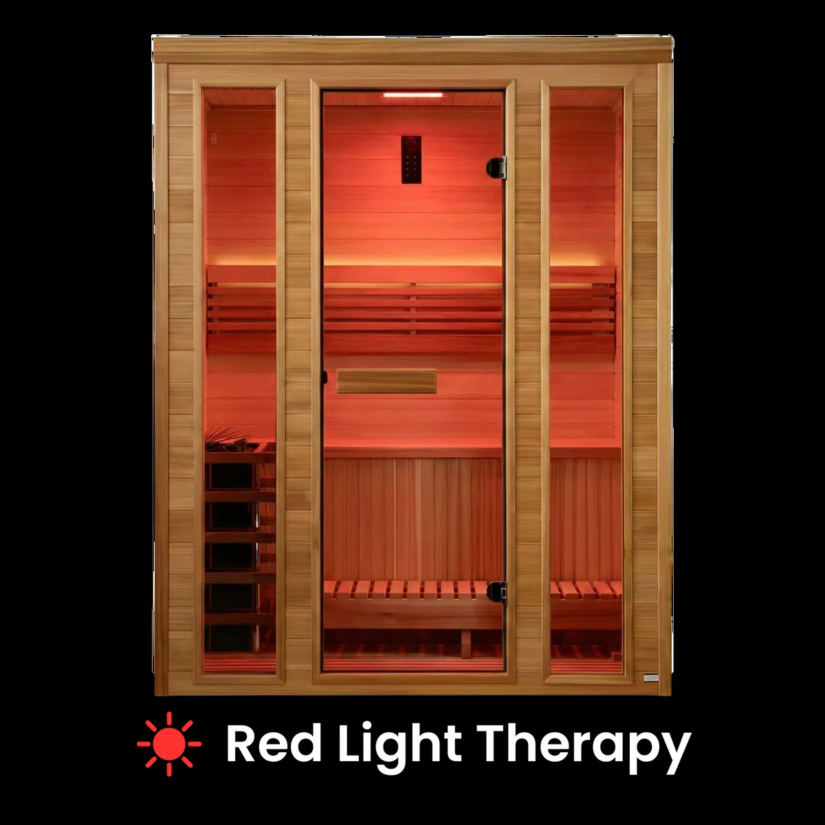 Relieve Traditional Indoor Sauna - 3 Person by Salus Saunas