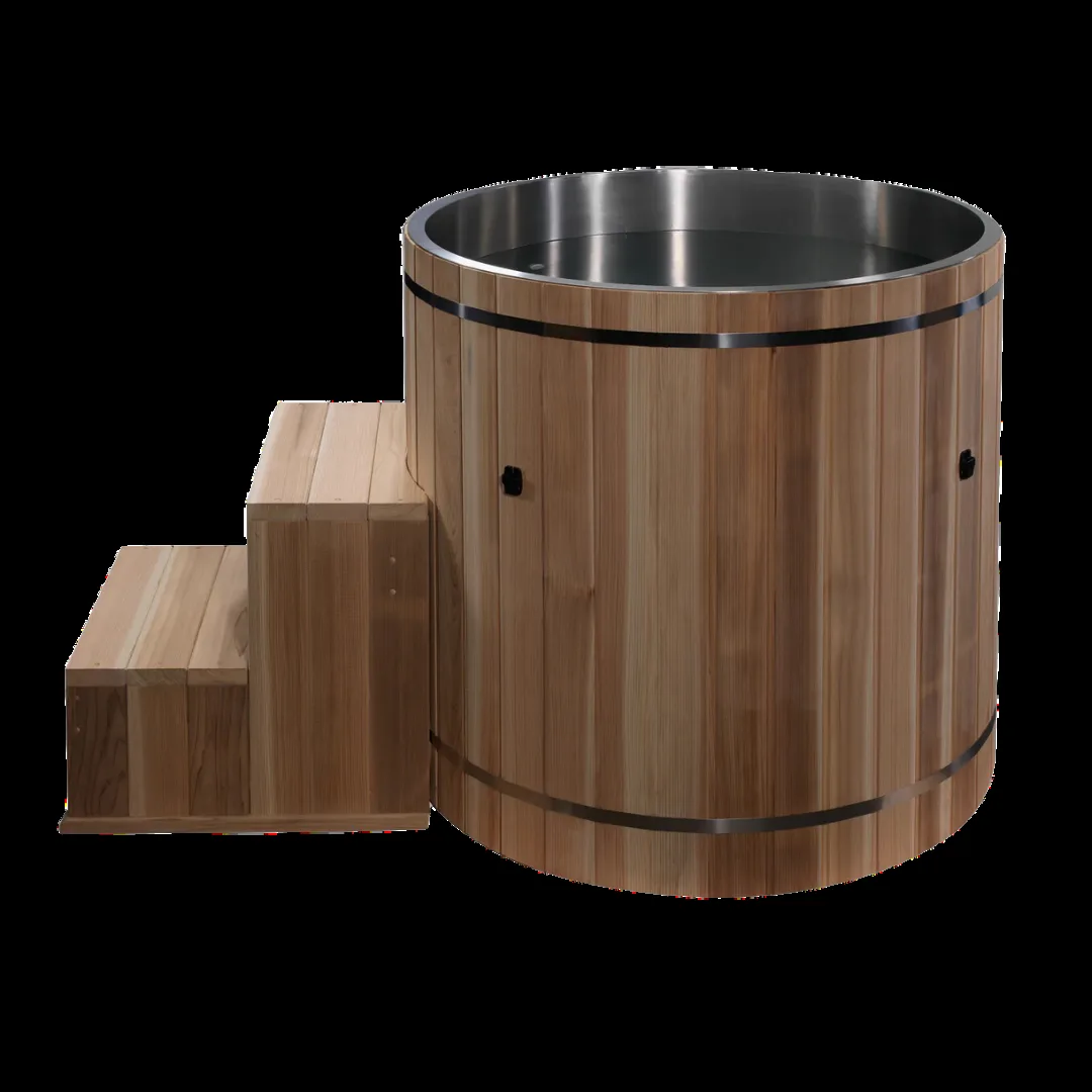 Snowpiercer Cold Plunge Tub by Salus Saunas