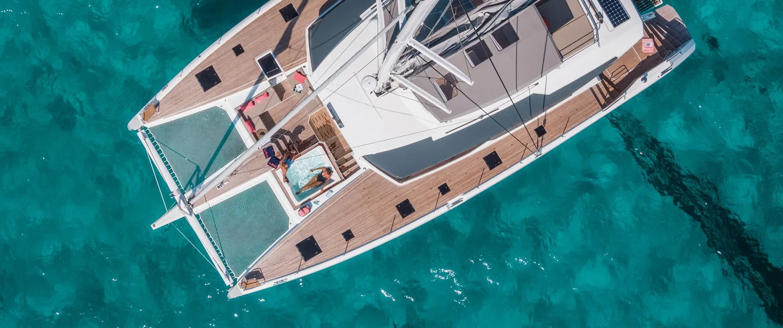 Charter boat or sailing scene from SkipperCity — Catamaran Charters in Croatia